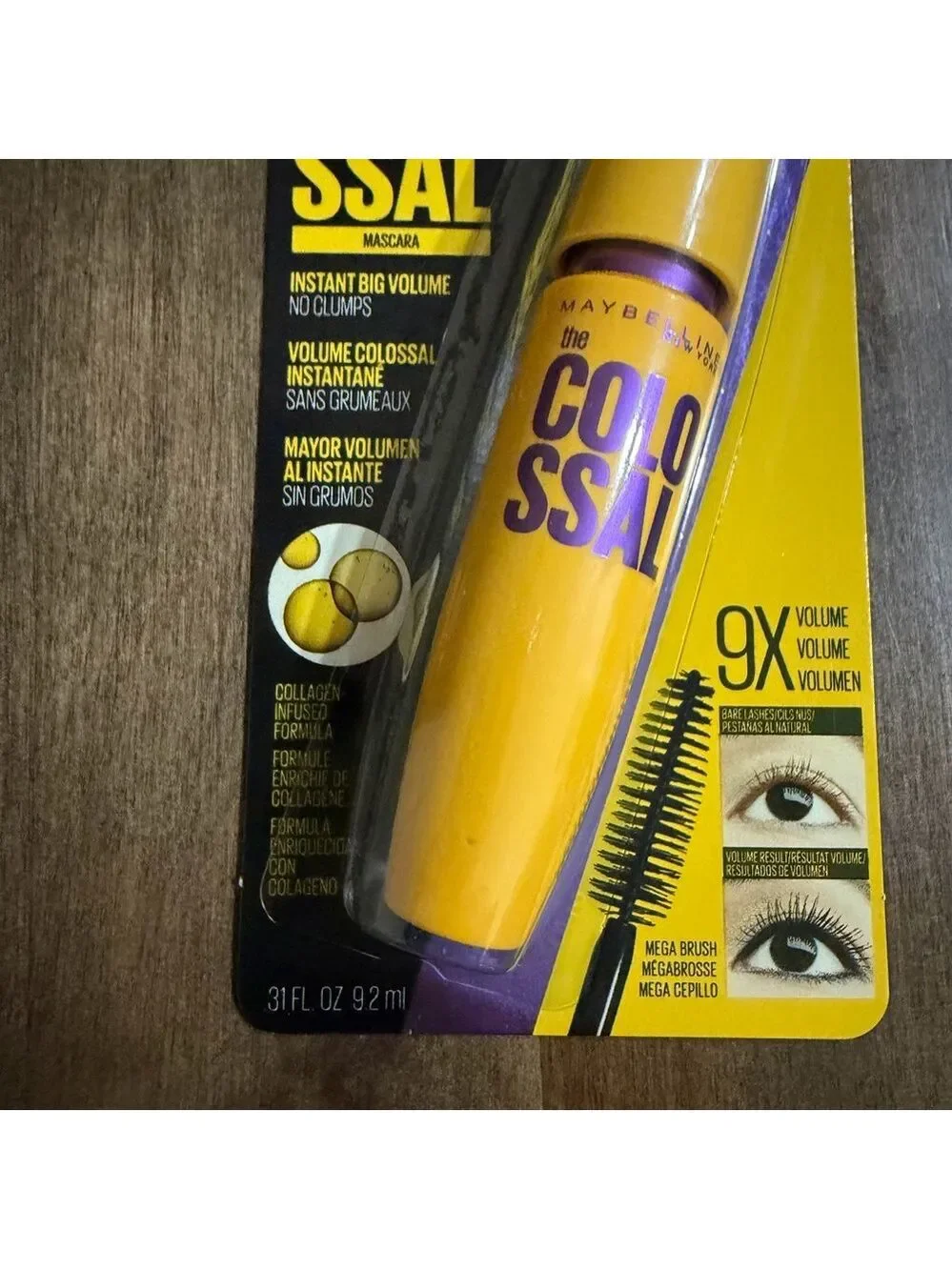 Maybelline The Colossal Mascara Glam Black Two Packs